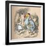 'Alice and the Dodo', 1889-John Tenniel-Framed Giclee Print