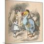 'Alice and the Dodo', 1889-John Tenniel-Mounted Giclee Print