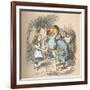 'Alice and the Dodo', 1889-John Tenniel-Framed Giclee Print