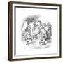 'Alice and the Dodo', 1889-John Tenniel-Framed Giclee Print