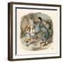 Alice and the Dodo-John Tenniel-Framed Photographic Print