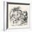Alice and the Dodo-John Tenniel-Framed Art Print