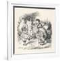 Alice and the Dodo-John Tenniel-Framed Art Print