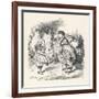 Alice and the Dodo-John Tenniel-Framed Art Print