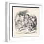 Alice and the Dodo-John Tenniel-Framed Art Print