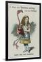 Alice and the Flamingo-John Tenniel-Framed Giclee Print