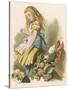 Alice and the Jury-John Tenniel-Stretched Canvas