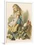 Alice and the Jury-John Tenniel-Framed Photographic Print