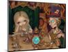Alice and the Mad Hatter-Jasmine Becket-Griffith-Mounted Art Print