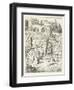 Alice and the Queen of Hearts "Off with Her Head!"-John Tenniel-Framed Photographic Print