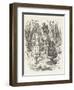 Alice and the Red Queen-John Tenniel-Framed Photographic Print