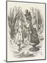 Alice and the Red Queen-John Tenniel-Mounted Photographic Print