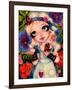 Alice and The Talking Garden-Natasha Wescoat-Framed Giclee Print