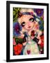 Alice and The Talking Garden-Natasha Wescoat-Framed Giclee Print