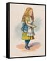 Alice and the Thimble, 1930-John Tenniel-Framed Stretched Canvas