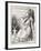Alice and the White-John Tenniel-Framed Giclee Print