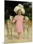 Alice Antoinette De La Mar, Aged Five-Jan van Beers-Mounted Giclee Print