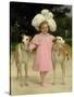 Alice Antoinette De La Mar, Aged Five-Jan van Beers-Stretched Canvas