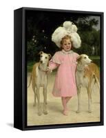 Alice Antoinette De La Mar, Aged Five-Jan van Beers-Framed Stretched Canvas