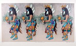 Zuni Rain Dancers-Alice Asmar-Framed Collectable Print