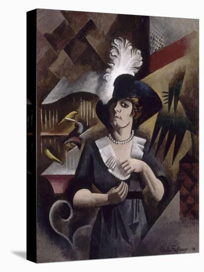 Alice au grand chapeau-Roger de La Fresnaye-Stretched Canvas