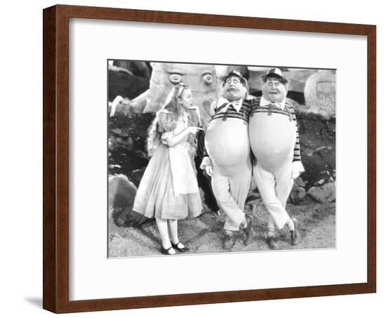 Alice Au Pays Des Merveilles Alice in Wonderland (Aka Alice Trough the Looking Glass), 1933--Framed Photo