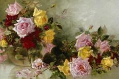 Roses-Alice B Chittenden-Framed Stretched Canvas