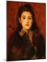 Alice Butt, C. 1895 (Oil on Canvas)-James Abbott McNeill Whistler-Mounted Giclee Print