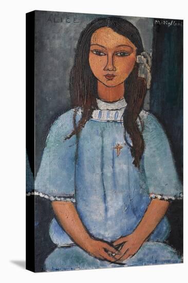 Alice, C. 1918-Amedeo Modigliani-Stretched Canvas