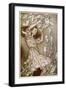 Alice: Cards Fly Up-Arthur Rackham-Framed Premium Photographic Print