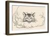 Alice: Cats Head in Cloud-Arthur Rackham-Framed Photographic Print