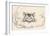 Alice: Cats Head in Cloud-Arthur Rackham-Framed Photographic Print