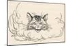 Alice: Cats Head in Cloud-Arthur Rackham-Mounted Photographic Print