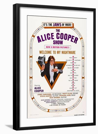 Alice Cooper: Welcome to My Nightmare-null-Framed Art Print