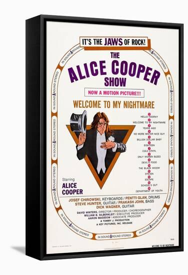 Alice Cooper: Welcome to My Nightmare-null-Framed Stretched Canvas