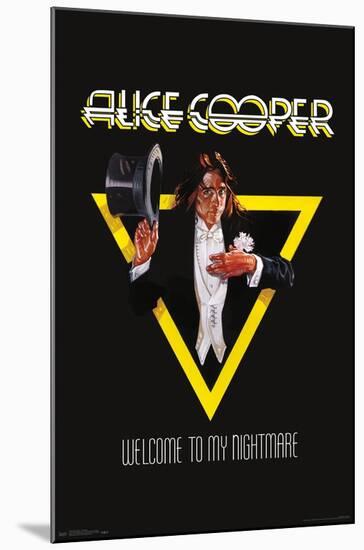 Alice Cooper - Welcome-Trends International-Mounted Poster