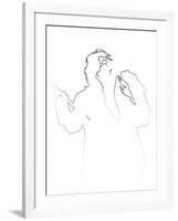 Alice Cooper-Logan Huxley-Framed Art Print