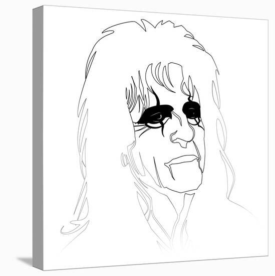 Alice Cooper-Logan Huxley-Stretched Canvas