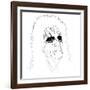 Alice Cooper-Logan Huxley-Framed Art Print