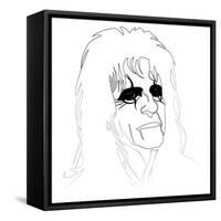 Alice Cooper-Logan Huxley-Framed Stretched Canvas