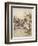 Alice: Croquet Match-Arthur Rackham-Framed Art Print