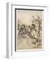 Alice: Croquet Match-Arthur Rackham-Framed Art Print