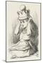 Alice Crowned as Queen Alice Puts on the Crown-John Tenniel-Mounted Photographic Print