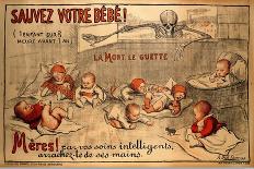 French Poster To Save Your Baby-Alice Dick Dumas-Framed Art Print