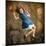 Alice falling down the Rabbit Hole-egal-Mounted Photographic Print