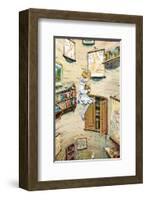 Alice Falling-null-Framed Giclee Print