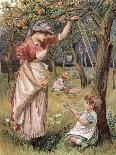 Young Girl Pointing-Alice Havers-Art Print