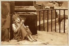 Little Match-Seller Girl-Alice Havers-Art Print