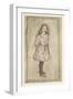 Alice Herself-Arthur Rackham-Framed Art Print