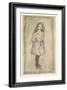 Alice Herself-Arthur Rackham-Framed Art Print